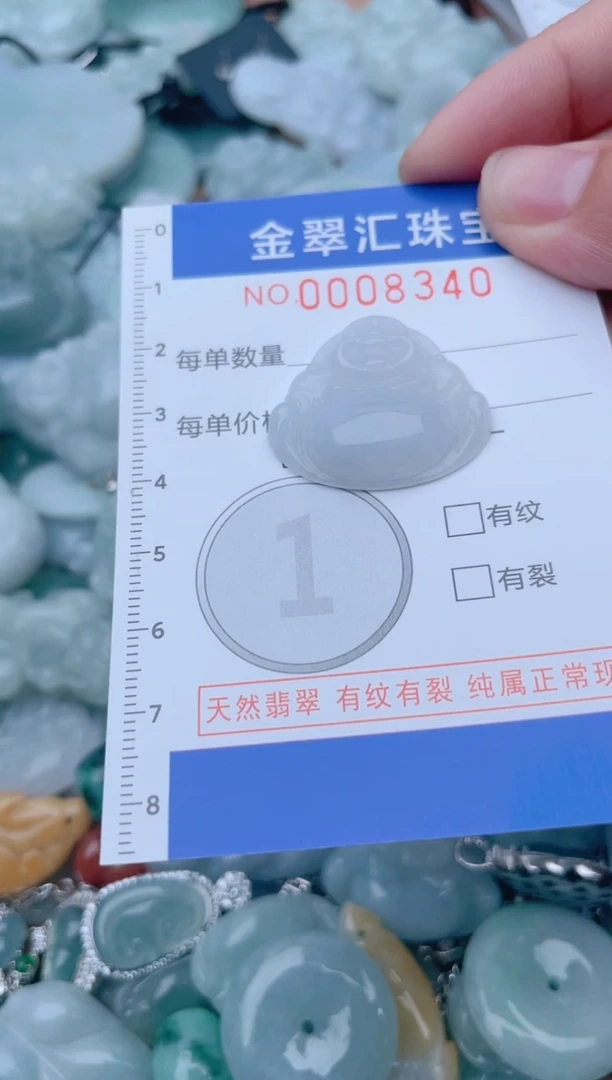 颈饰未镶嵌翡翠8340