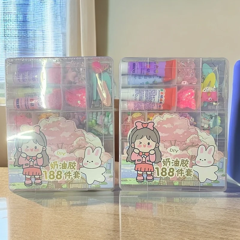 奶油胶188件套DIY