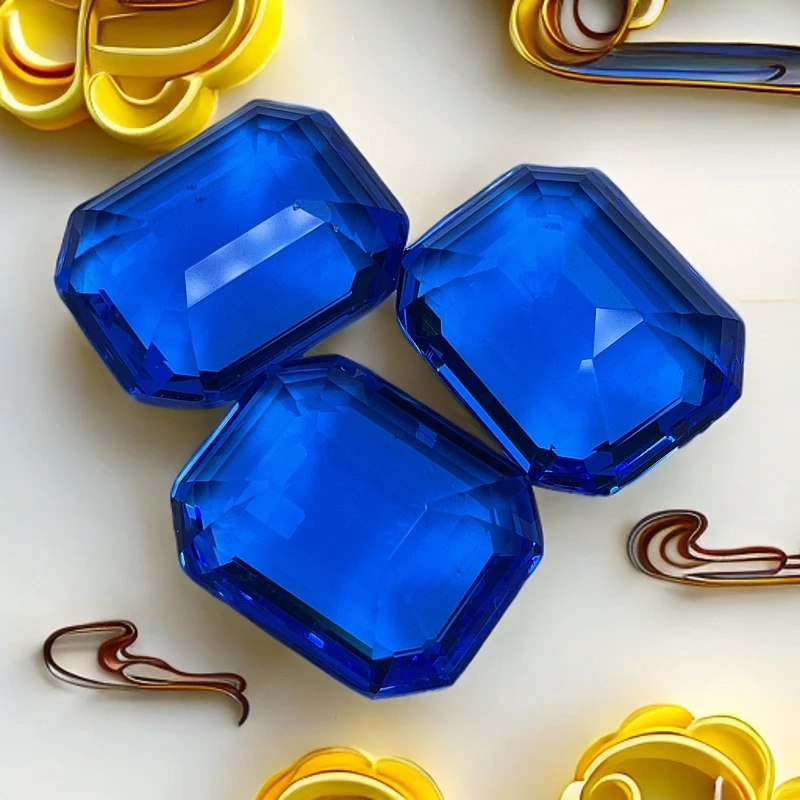 单颗裸石T437-2精美时尚百搭男女同款首饰(多样性发一)