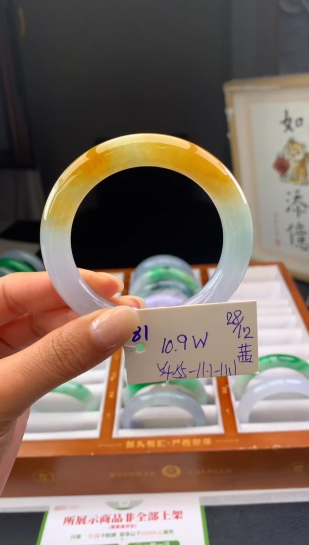 未镶嵌手镯翡翠假一赔三   手镯