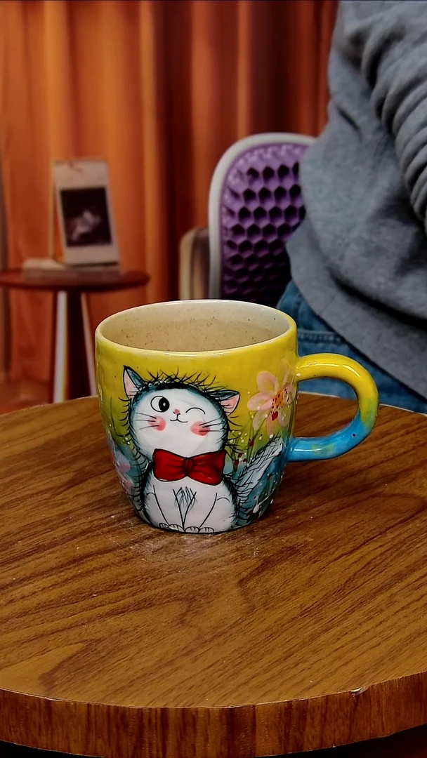 盘陶景德镇手工手绘釉下彩陶瓷