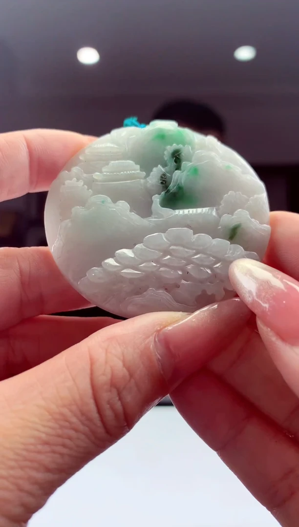 翡翠未镶嵌颈饰天然翡翠（拍一发一）