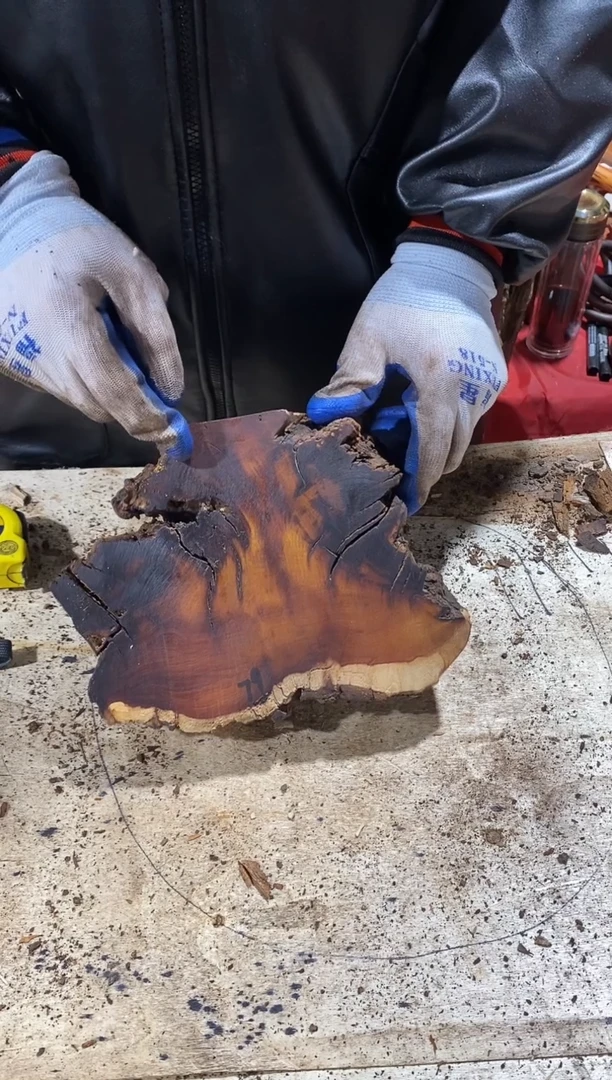 枣木【79】号原木段，尺寸随型