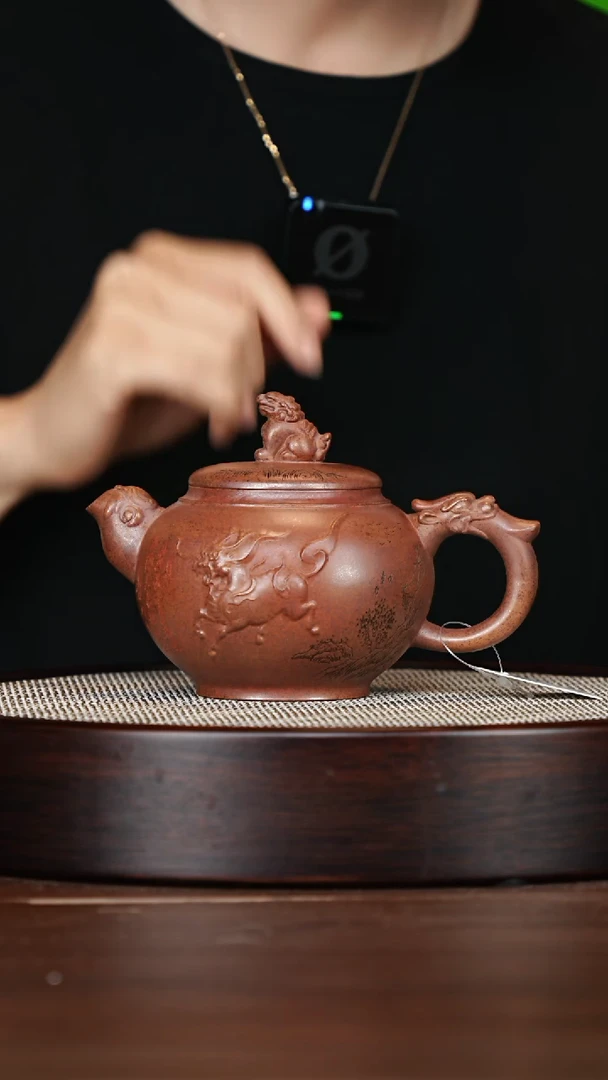 茶壶紫砂宜兴紫砂壶h11326