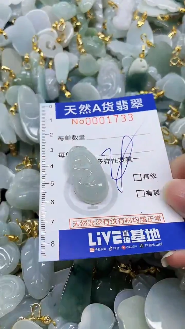 颈饰未镶嵌翡翠纯天然货a翡翠