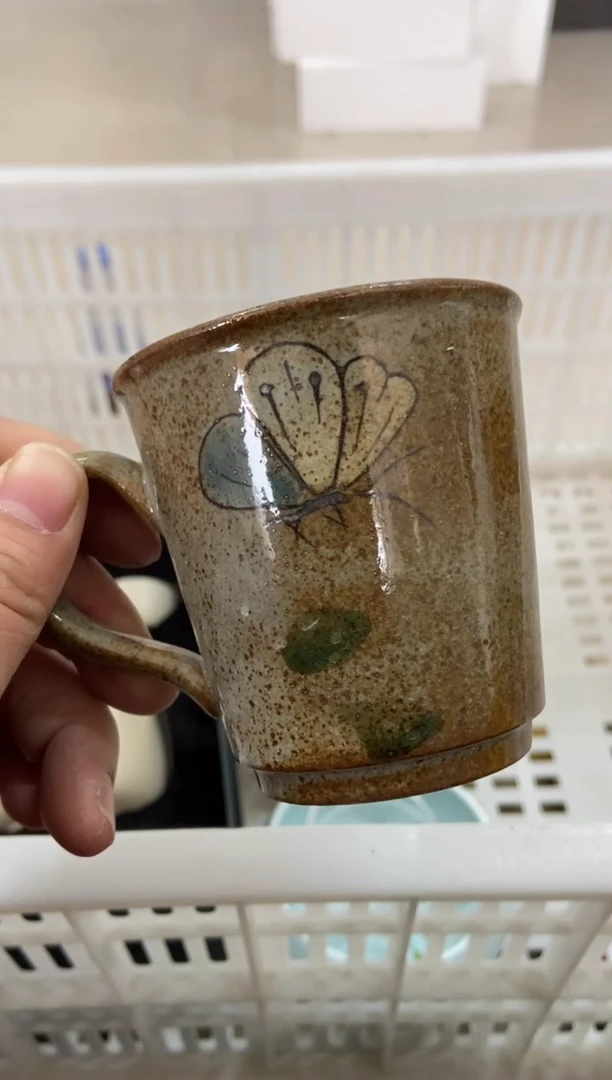 杯子瓷无运费险有瑕疵的摄影的产品有使用过的痕迹有点脏介意勿拍