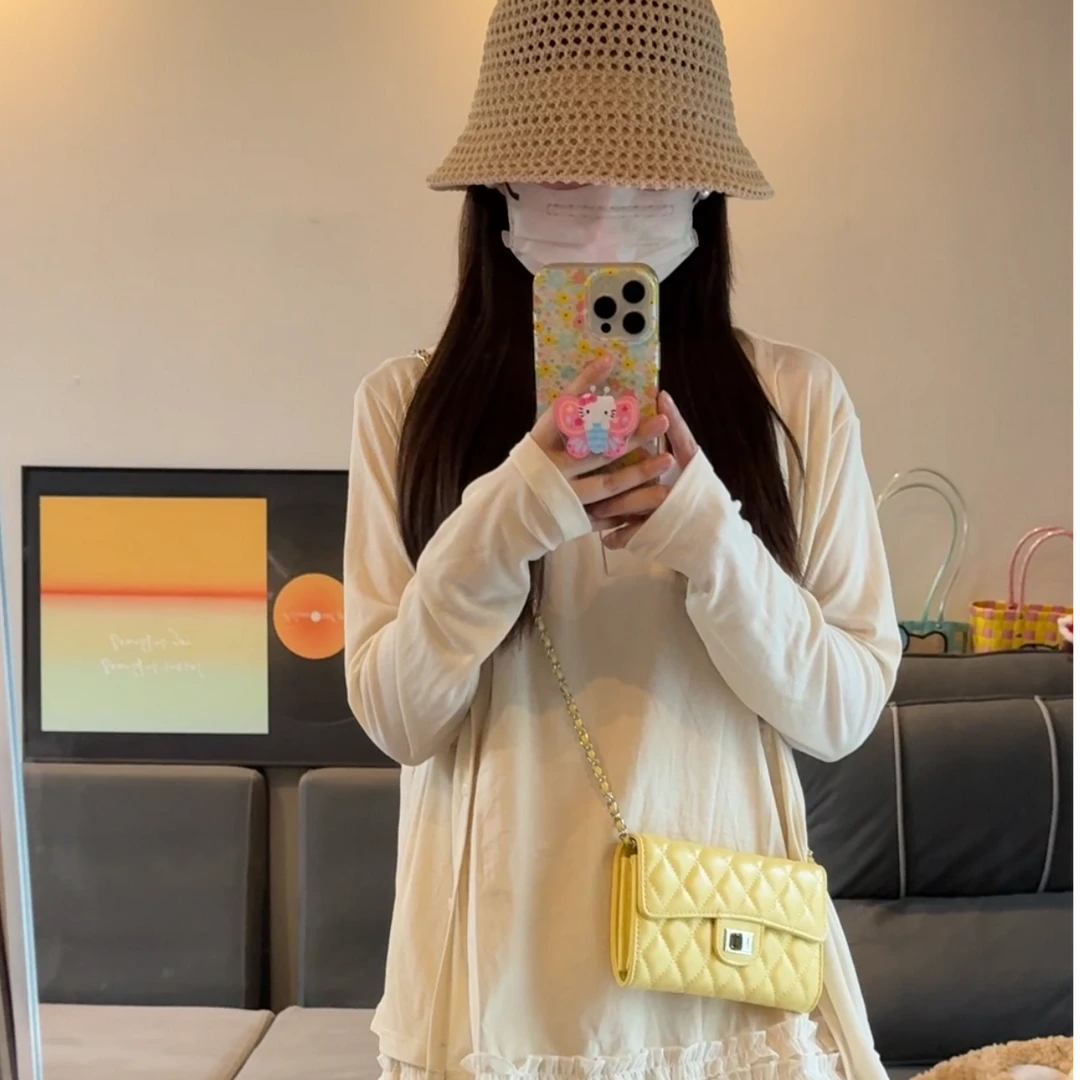 韵殿莱赛尔天丝防晒开衫宽松薄款显瘦春夏小外搭短款女外套空调衫