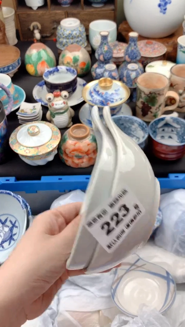 【闪购商品】瓷片223号九姑娘工艺品瓷器