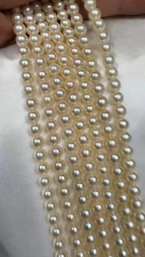 颈饰未镶嵌海水珍珠多样性发其一项链