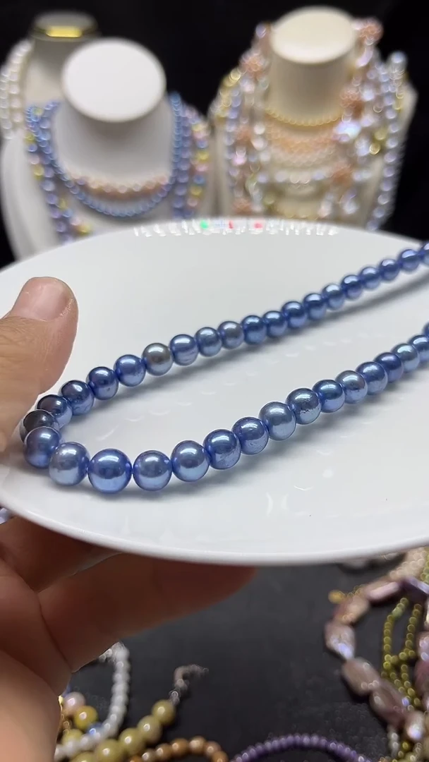 颈饰未镶嵌淡水珍珠多人