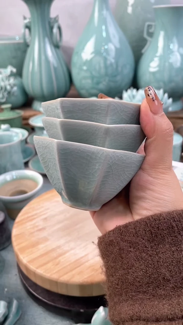 【闪购商品】特价福利 微瑕 慧仙青瓷