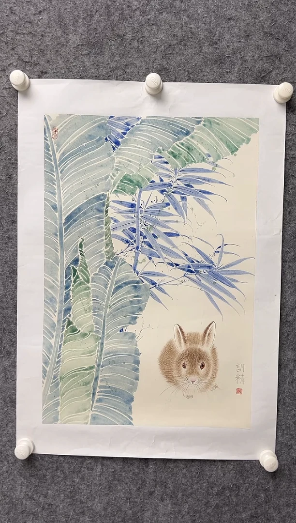 国画邹训精-2.3平尺-国画作品