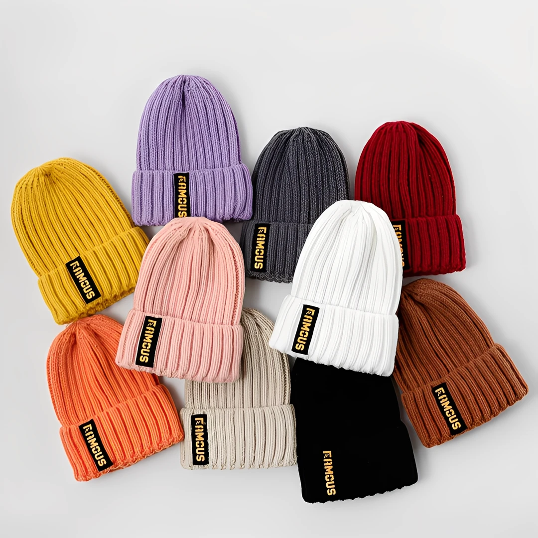 2025秋冬季新款小香风冬季加厚针织保暖针织帽子冬天女冷帽女款