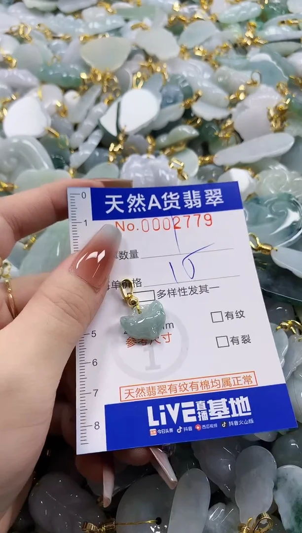 颈饰未镶嵌翡翠天然A货翡翠