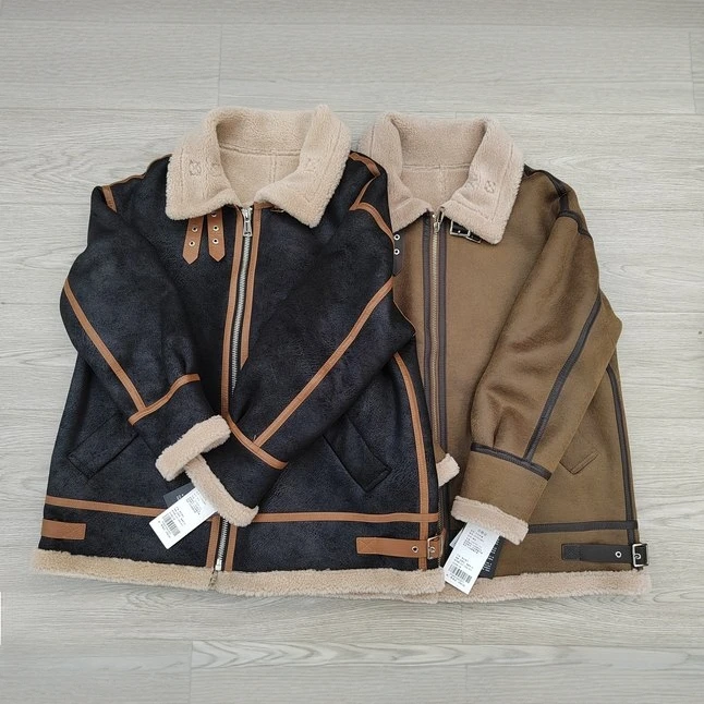 梦燕【内购会】秋冬女时尚百搭气质大方宽松休闲舒适外套CM13B4003