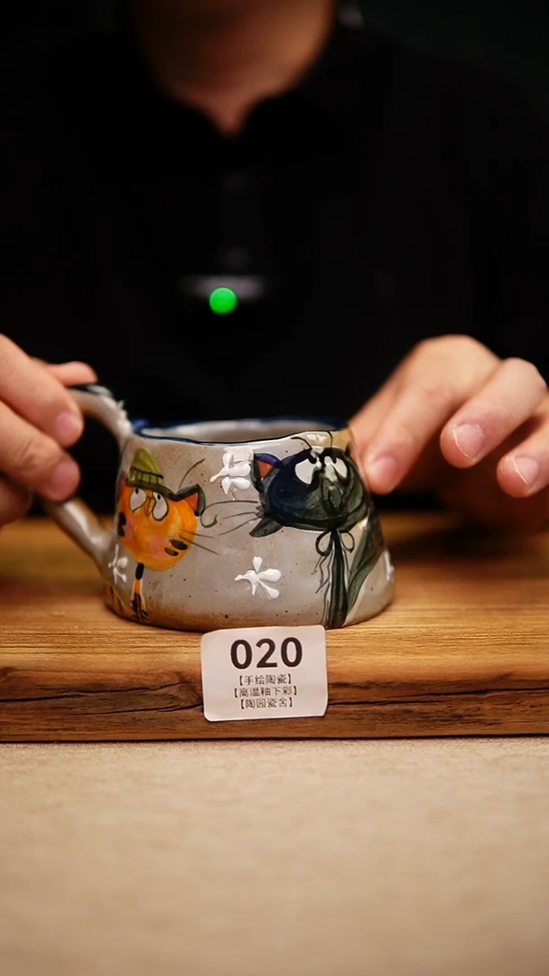 @@陶园瓷舍@@纯手工手绘@高温釉下彩