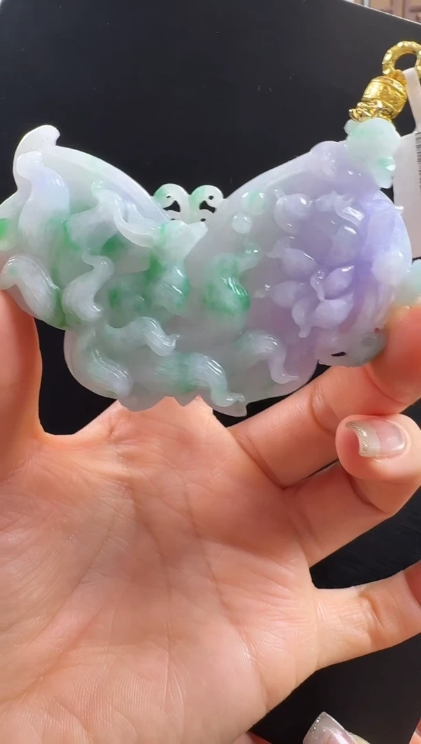 颈饰未镶嵌翡翠九尾