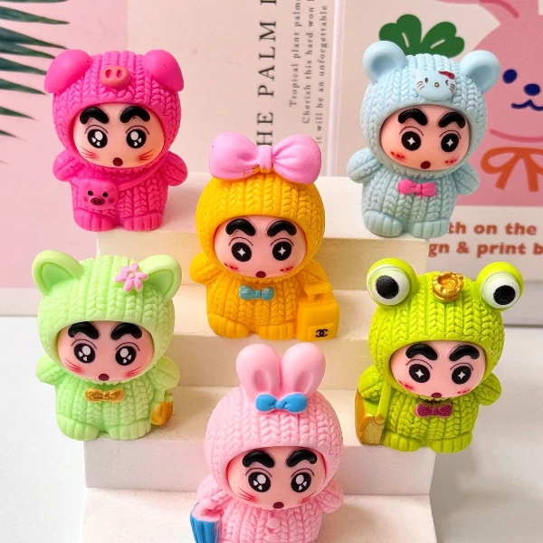 【双许愿+对对碰】毛衣小新 diy饰品小摆件