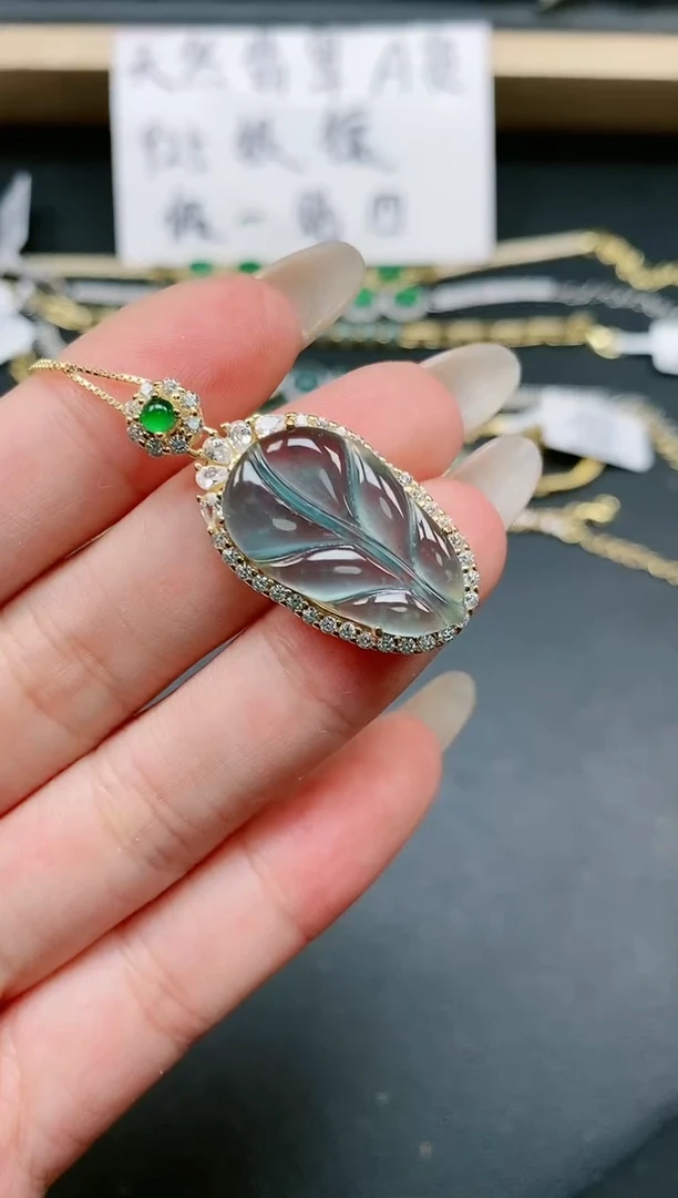 翡翠戒指银S925镶嵌11111