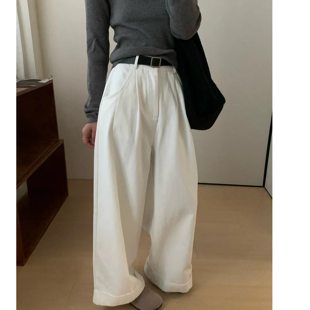 大表姐家新款阔腿牛仔裤25001