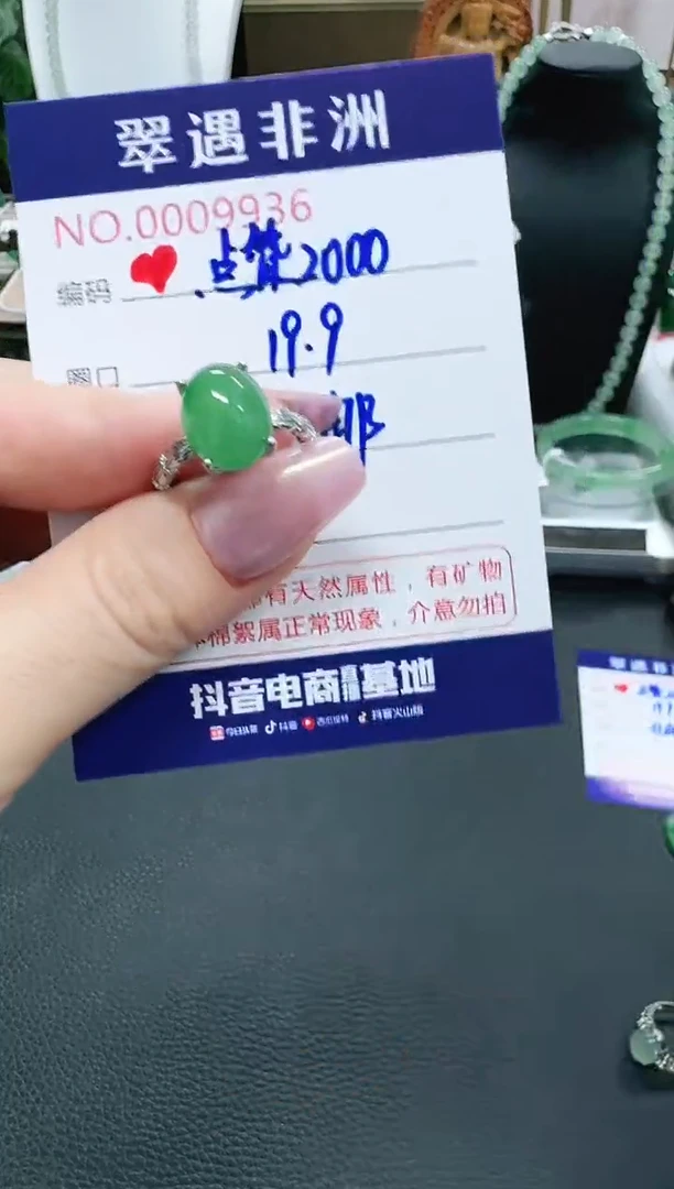 石英质玉（非洲翠）1未镶嵌秋*/9936