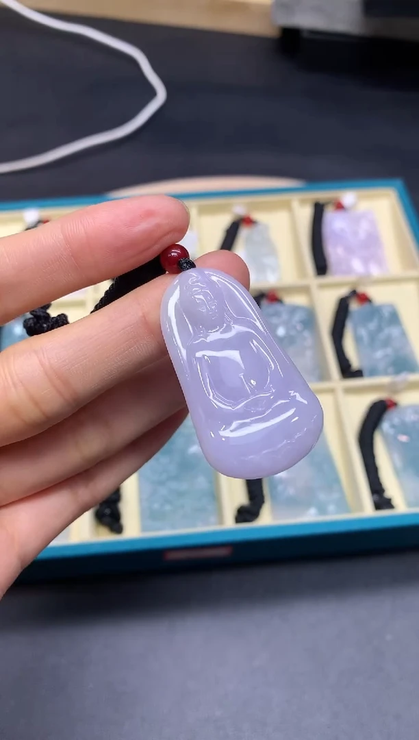 【闪购商品】定制翡翠未镶嵌素衣观音【无服务费】