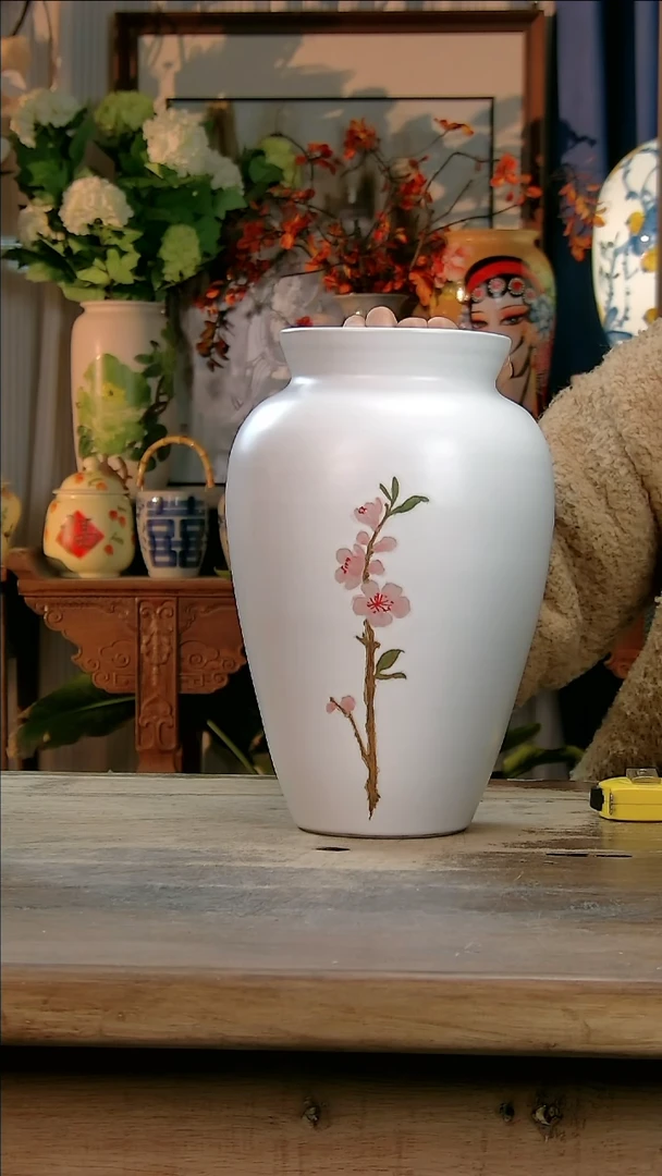 【闪购商品】瓷片景德镇纯手工釉下彩精品花瓶