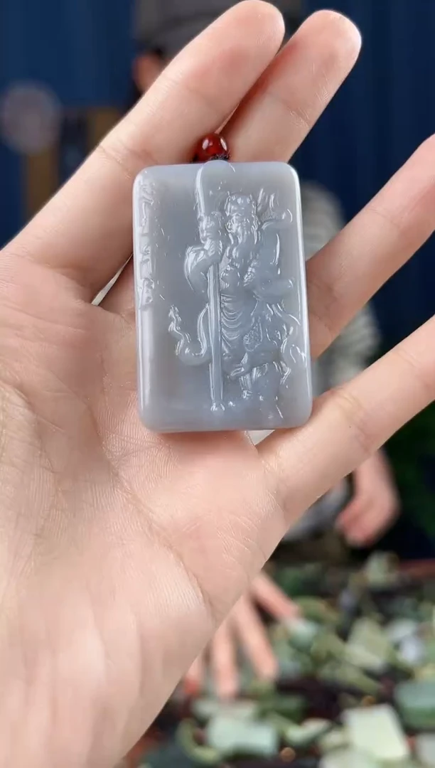 未镶嵌和田玉挂件拍一发一，