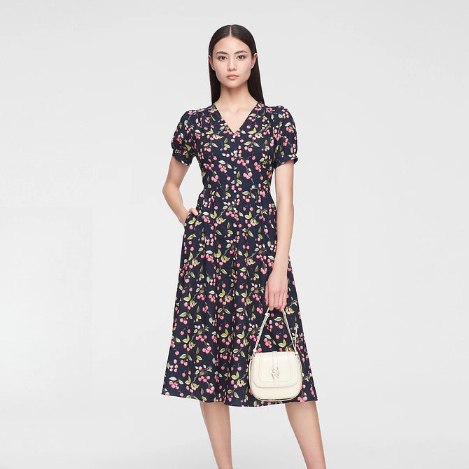 【粉丝专享】ELLASSAY春夏法式茶歇连衣裙EWW352Y08900