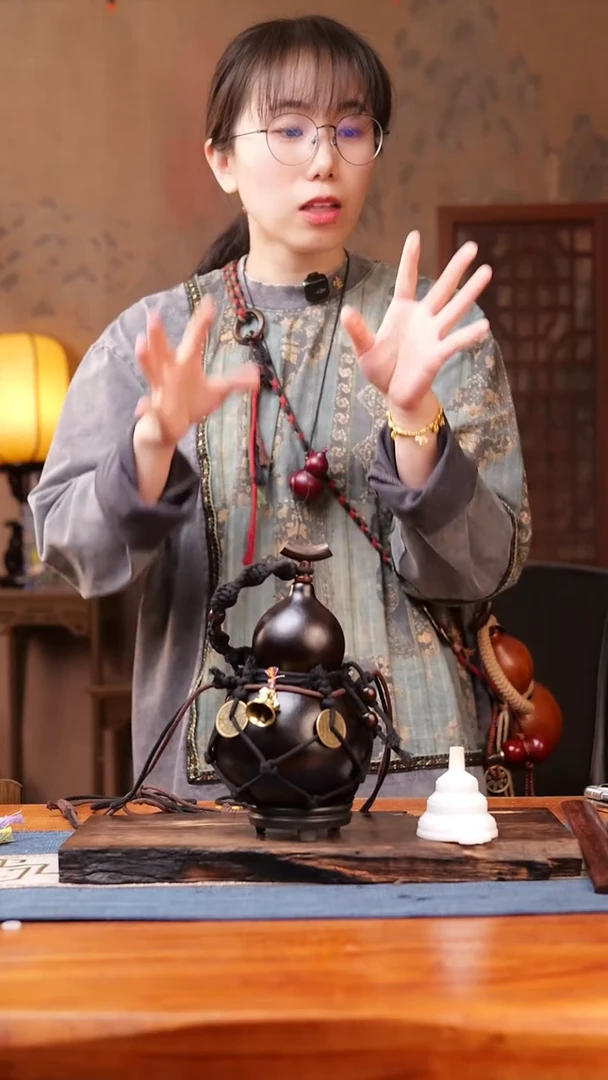 829号链接精品大漆葫芦现货现发[一物一拍]
