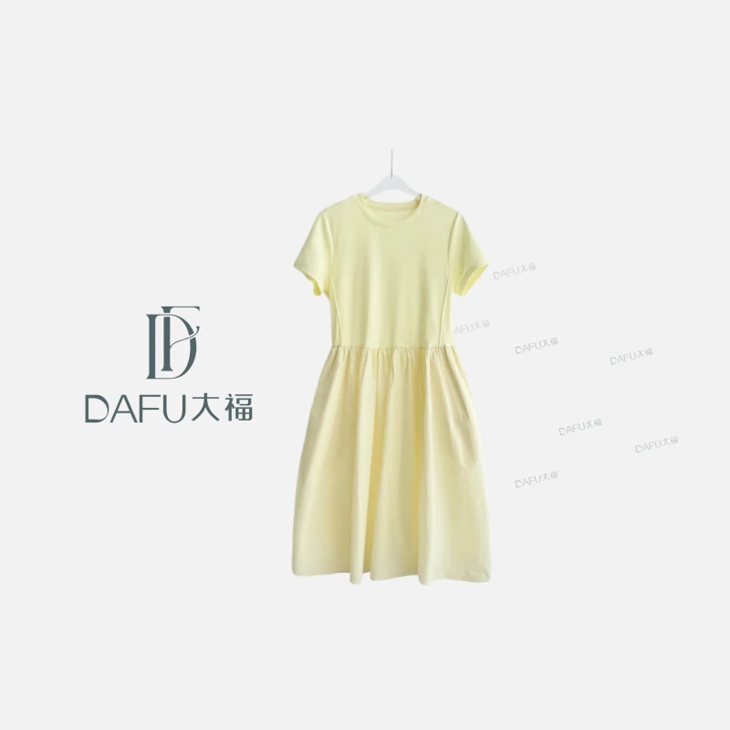 【大福专属】 NE2025夏款拼接显瘦连衣裙2106 Q