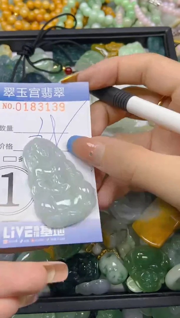 翡翠未镶嵌颈饰闪购0183139