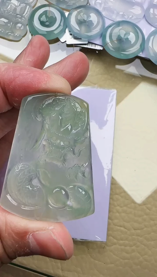 颈饰未镶嵌翡翠缅甸翡翠a货