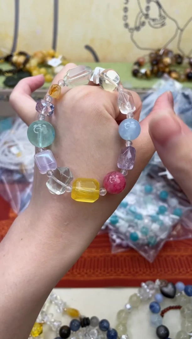 未镶嵌手链水晶474