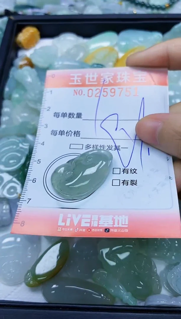 翡翠未镶嵌颈饰闪购0259751