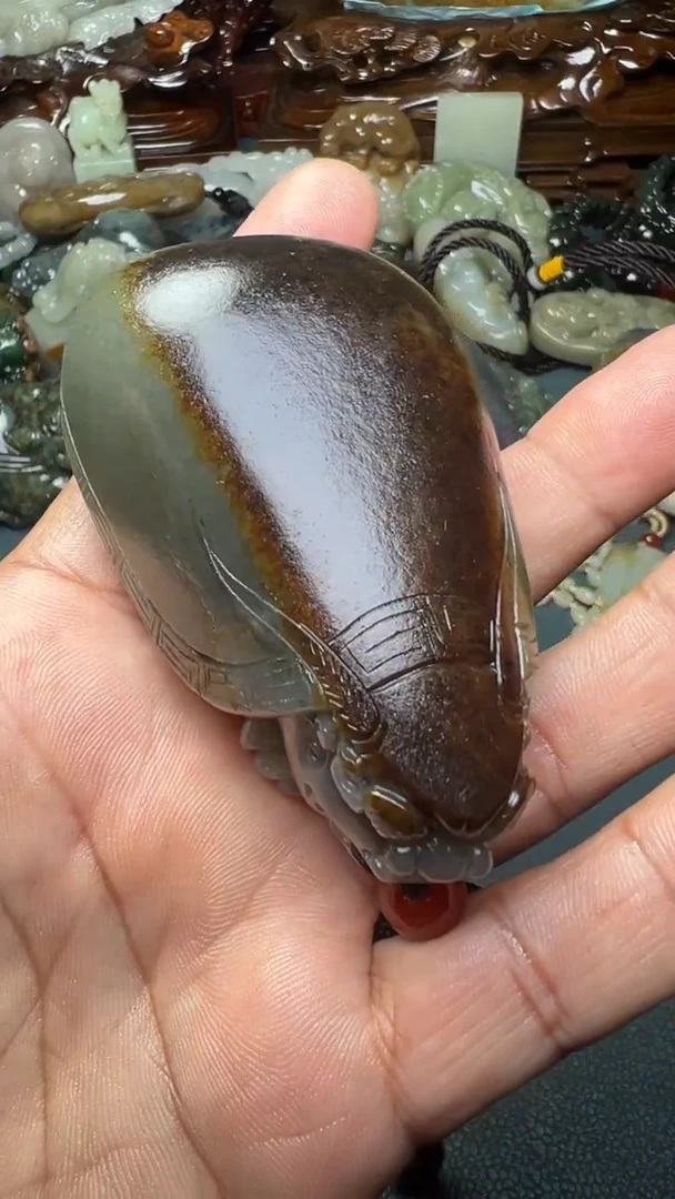 未镶嵌和田玉把件-