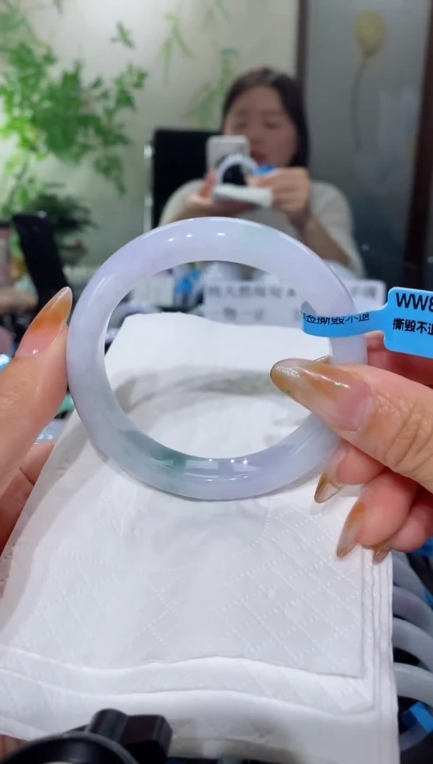 未镶嵌手镯翡翠圈口56-57