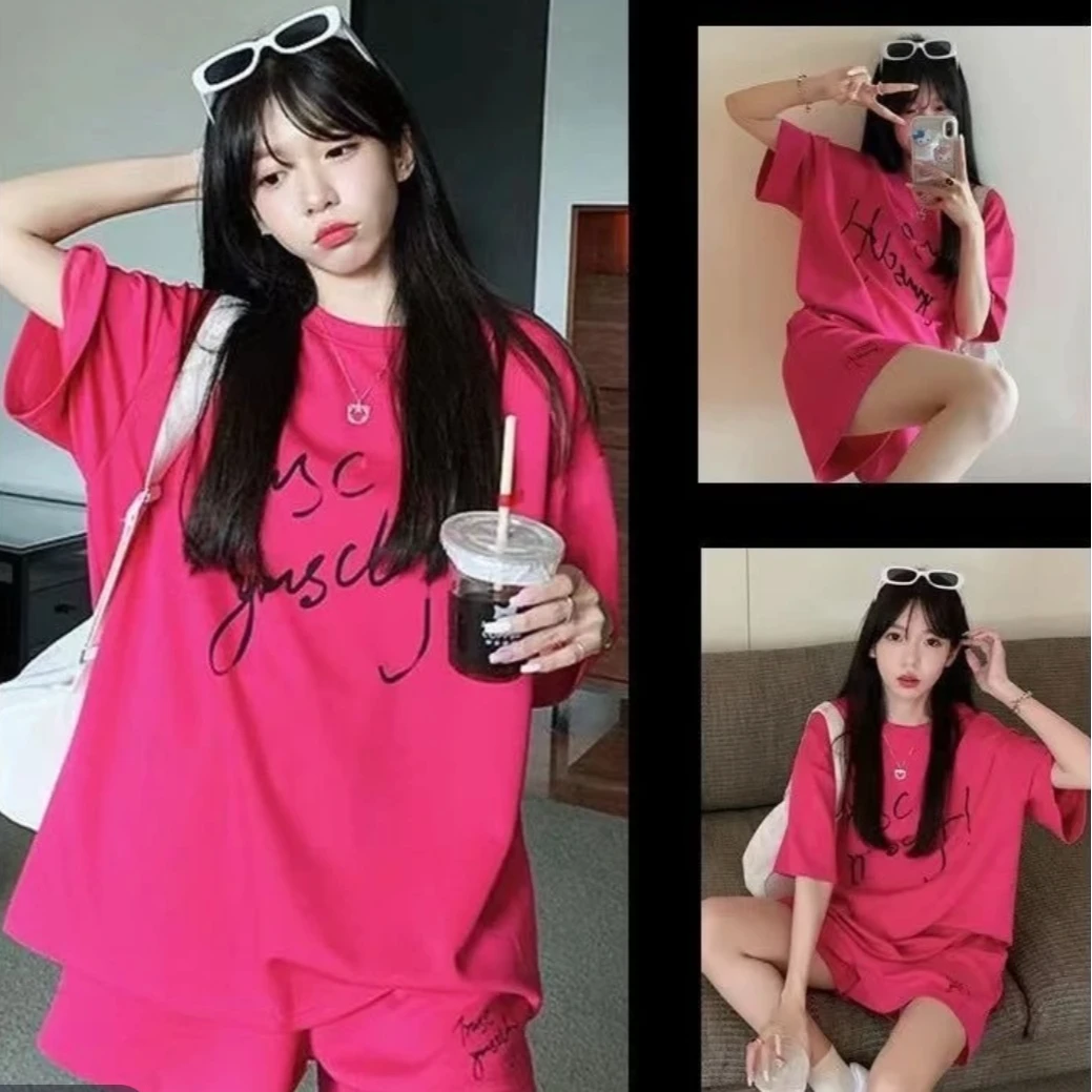 401-500休闲大码女装时尚百搭上衣t恤春夏装韩版夏季宽松