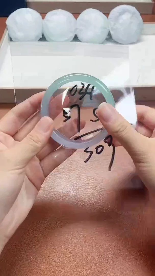 缅风美人翠手镯034