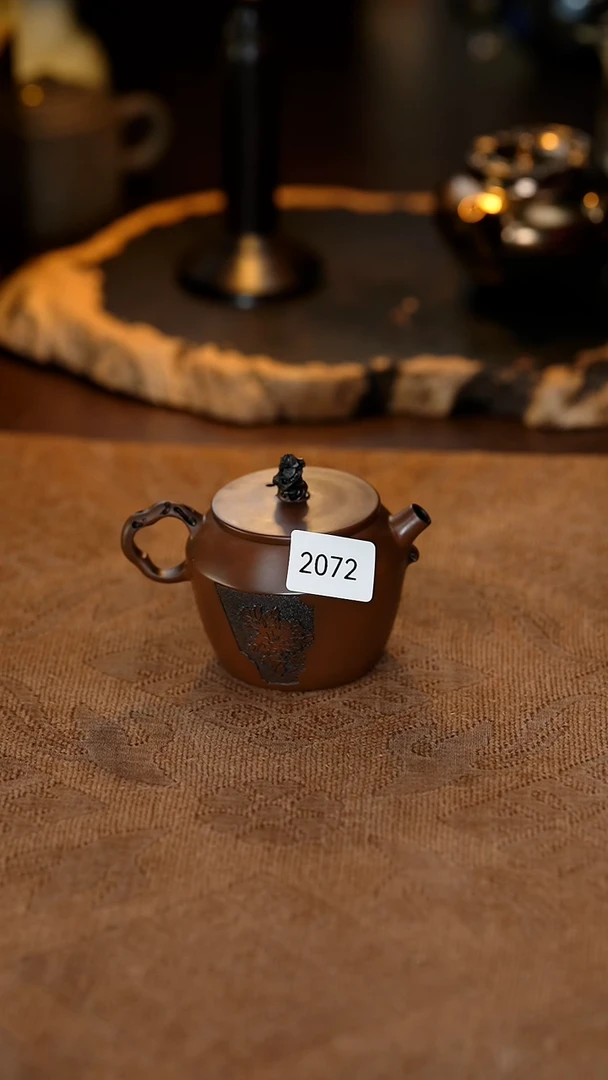 【闪购商品】雲梦茶器紫陶小壶2072