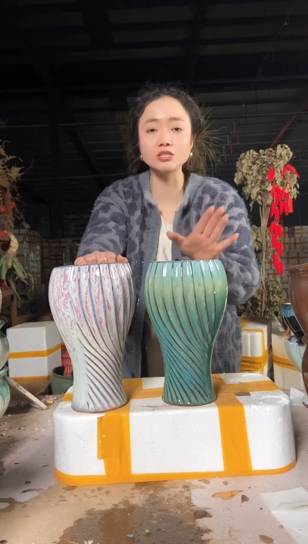 宜兴紫砂粗陶花盆