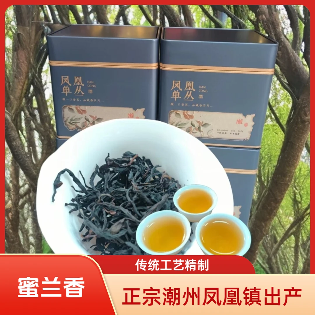蜜兰香单枞高山茶潮州凤凰单丛乌龙茶浓香型头春头采茶叶礼盒装