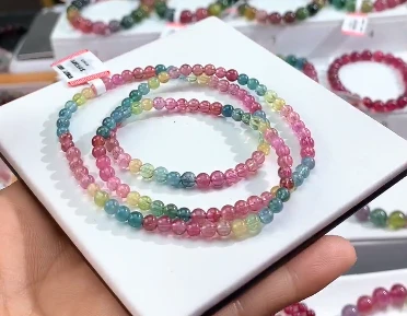 碧玺手串多样性发货