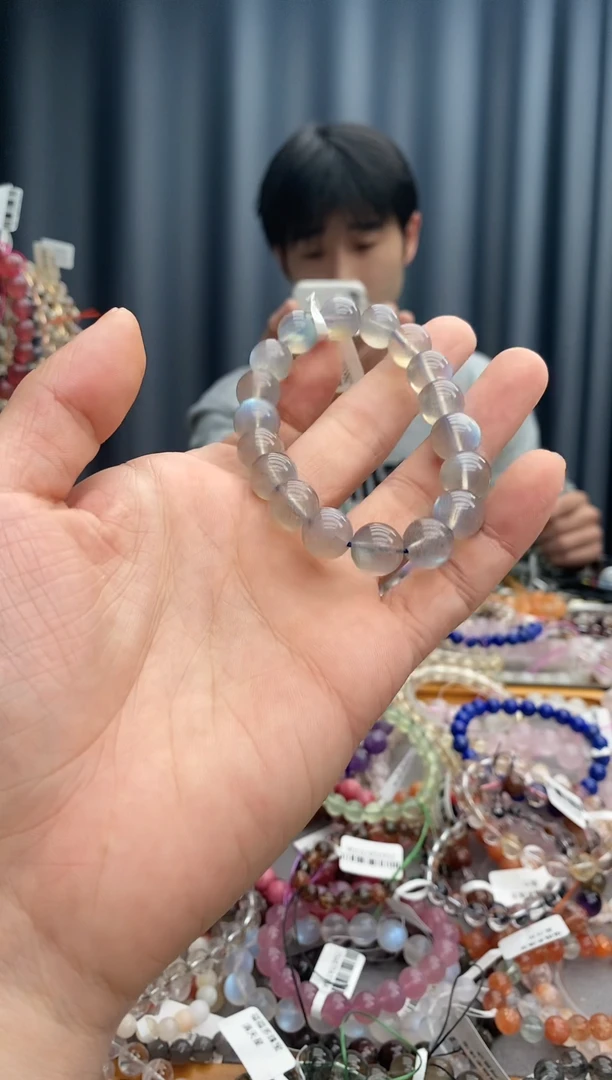 【闪购商品】长石手链未镶嵌灰月光