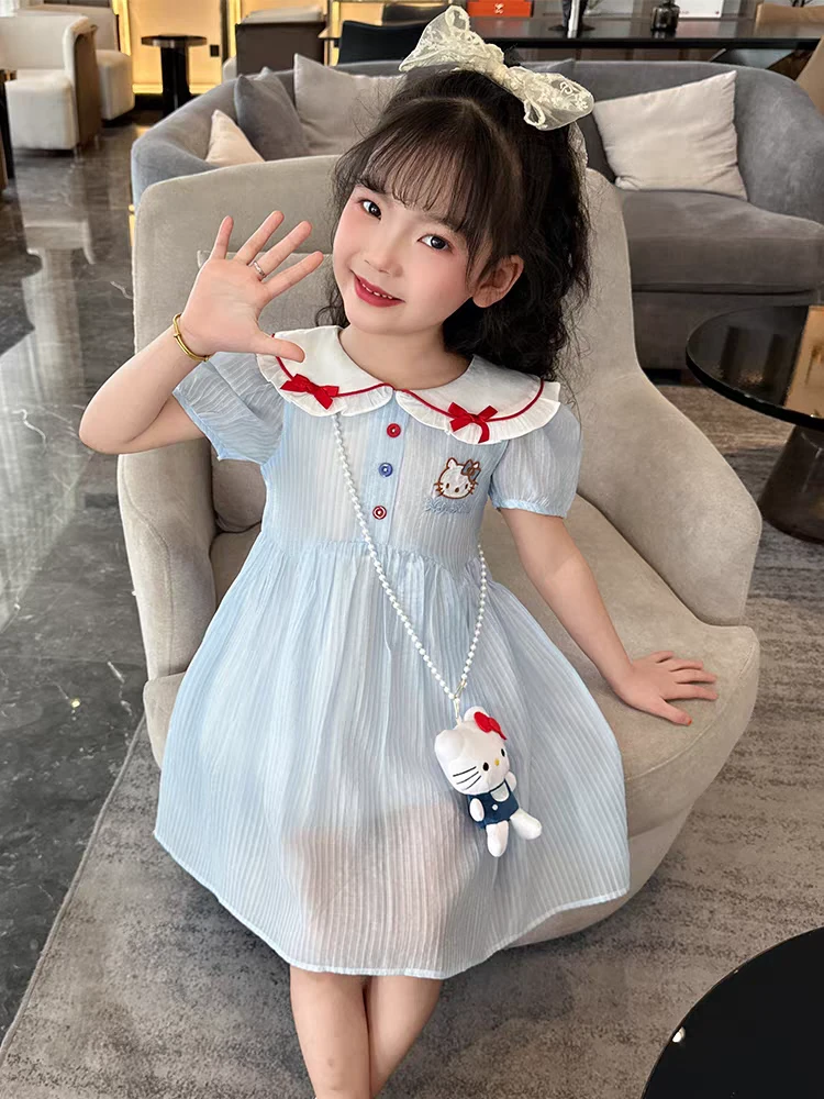 女童甜美KT连衣裙公主裙A186