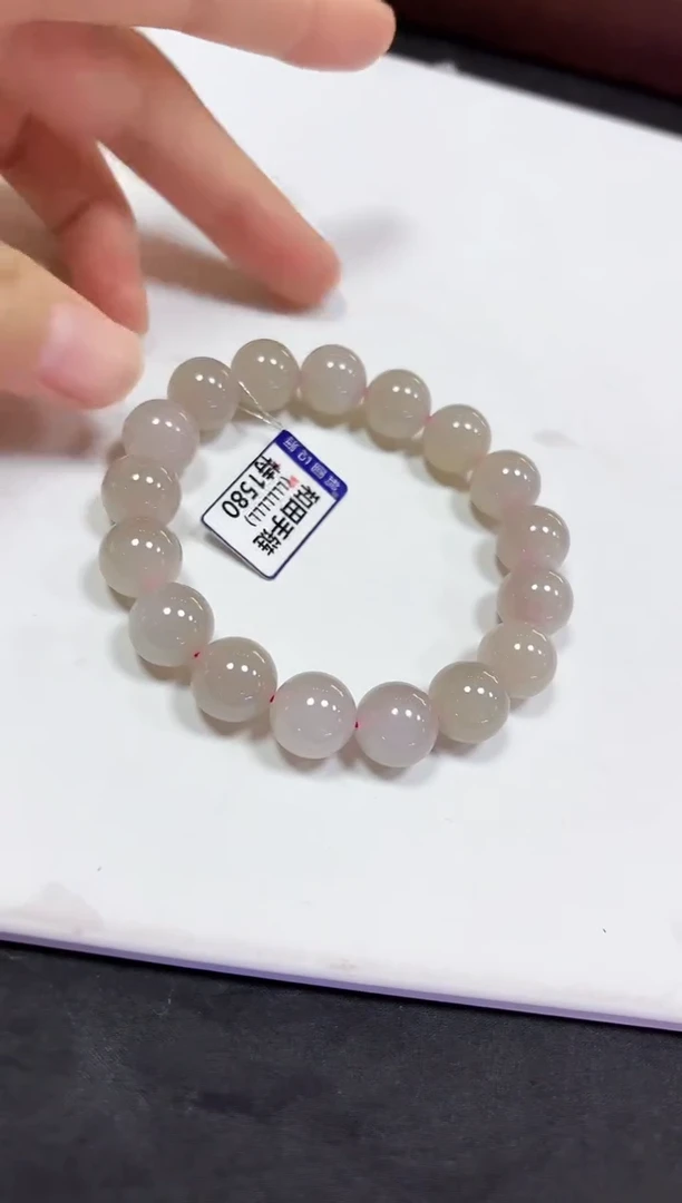 颈饰未镶嵌和田玉手链12