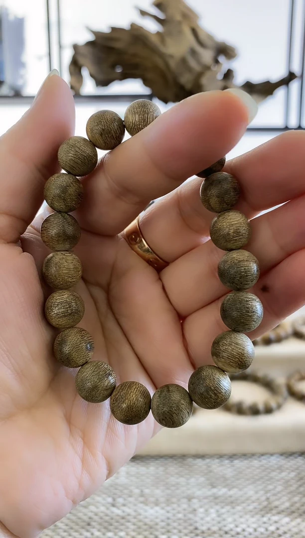 【闪购商品】沉香手串正区万野倒架老料11+MM单圈