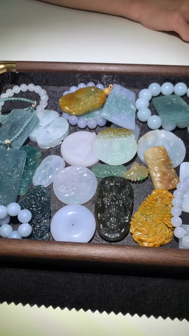 未镶嵌定制翡翠远****~-毛货不退不换-