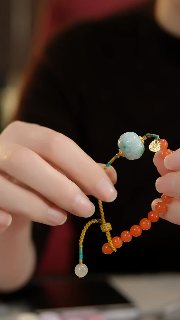 未镶嵌手链南红玛瑙南红单圈