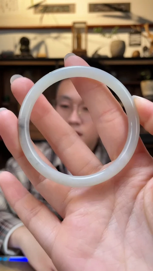 【闪购商品】和田玉手镯未镶嵌54#和田玉手镯ZD